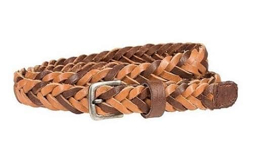 Braided Leather Belt