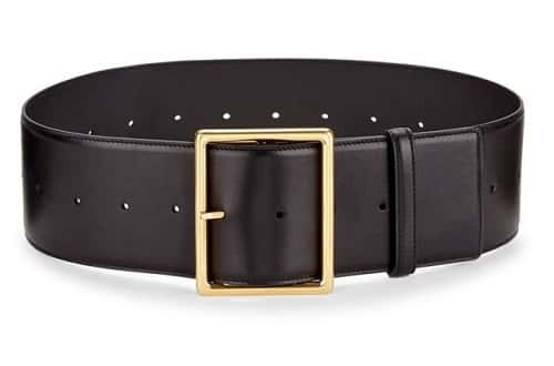 Wide Leather Belt