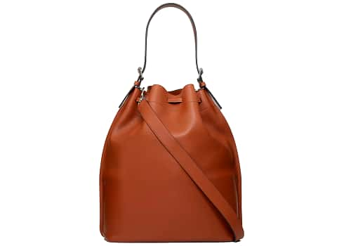 Leather Bucket Bag