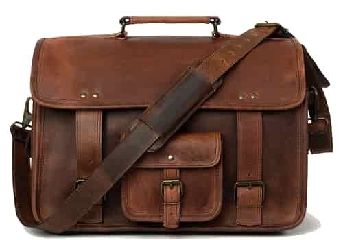 Leather Satchel Bag